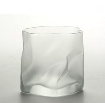 Japanse Rimpel Whisky Glas Creatieve Kristal Bier Wijn Cup Sap Brandy Cocktail Bar Party Huis Drinkware
