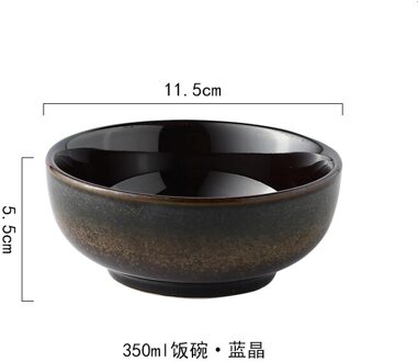 Japanse Stijl 4.5 Inch Kom Keramische Rijstkom Thuis Kleine Soepkom Eten Kom Noodle Kom Sushi Dagelijks Restaurant Servies 2