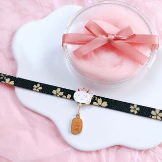 Japanse Stijl Lint Touw Pop Choker Harajuku Romantische Vrouwen Meisjes Vogel Kat Karper Hanger Korte Ketting Choker Ketting Sieraden