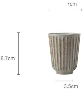 Japanse Stijl Retro Tea Cup Keramische Vintage Thee Kom Kantoor Theekopjes Koffie Mok Huishouden Kung Fu Drinkware Ambachten