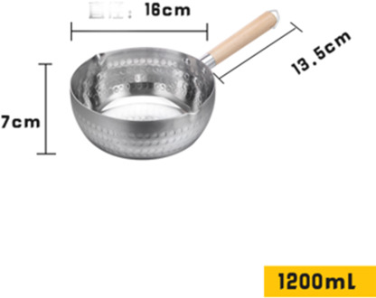 Japanse Stijl Sneeuw Pan Pittige Pot Commerciële Ouderwetse Aluminium Pot Koreaanse Netto Rode Instant Noedels Kantine ramen Pot Mil 1