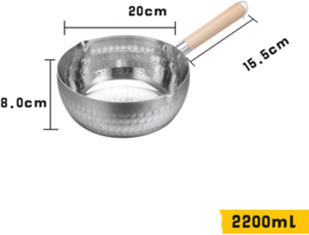 Japanse Stijl Sneeuw Pan Pittige Pot Commerciële Ouderwetse Aluminium Pot Koreaanse Netto Rode Instant Noedels Kantine ramen Pot Mil 2