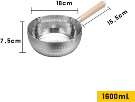 Japanse Stijl Sneeuw Pan Pittige Pot Commerciële Ouderwetse Aluminium Pot Koreaanse Netto Rode Instant Noedels Kantine ramen Pot Mil 5