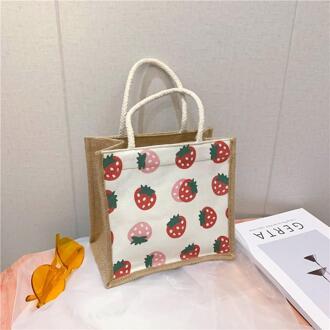 Japanse Vrouwen Canvas Tas, Koreaanse Mode Kleine Schouder Riem, Herfst En Winter, 1