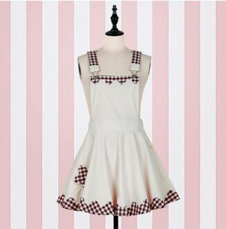 Japanse Zoete Lolita Jurk Kanten Randen Gecontroleerd Stiksels Verslaafd Band Victoriaanse Jurk Kawaii Meisje Gothic Lolita Jsk Loli Jsk