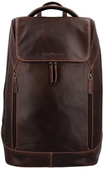 Japura Backpack dark brown Bruin - H 46 x B 29 x D 14 cm