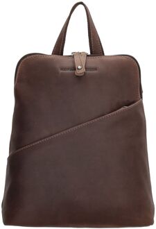 Japura Backpack Small dark brown Bruin - H 29 x B 24 x D 10 cm