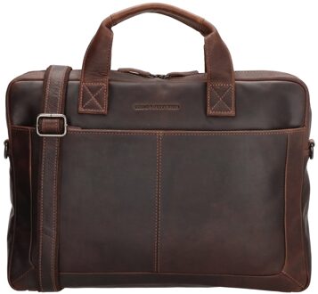 Japura Laptoptas Donkerbruin brown