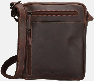 Japura schoudertas donkerbruin