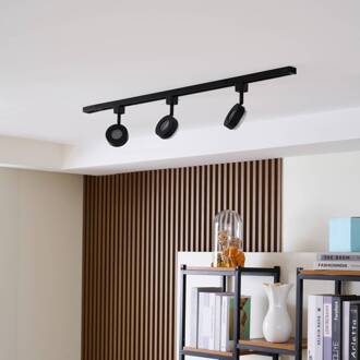 Jardani railsystem 3-lamps zwart