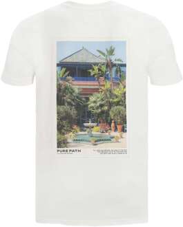 Jardin privé t-shirt off white Wit - M