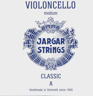 Jargar JCE-A-BL cellosnaar A-1 cellosnaar A-1, medium, blauw, flexi-metal