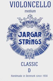 Jargar JCE-D-BL cellosnaar D-2 cellosnaar D-2, medium, blauw, flexi-metal