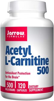 Jarrow Formulas Acetyl L-Carnitine 500, 500 mg (120 Capsules) - Jarrow Formulas