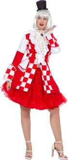 Jas Brabant Dames Rood/Wit Premium Rood - Zalm