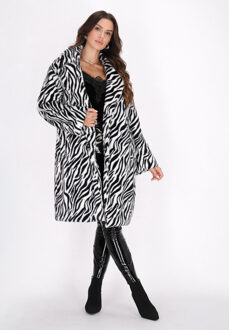 Jas Dames zwart wit - maat Zwart/wit