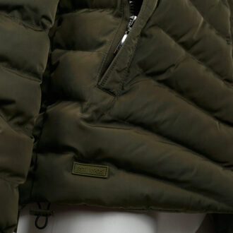 Jas deventer leger Groen - M