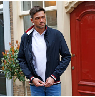 Jas gooimeer donker - maat S Blauw