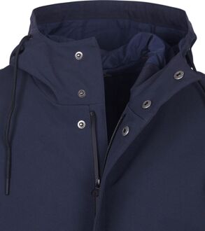 Jas Hood Tech Navy Donkerblauw - L,M