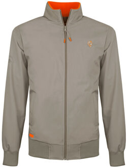 Jas huizen licht Grijs - M