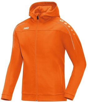 Jas met Capuchon Classico Fluo Oranje Maat 128