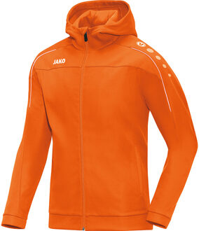 Jas met Capuchon Classico Fluo Oranje Maat 128