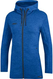 Jas met Capuchon Premium Basics Royal Blauw Gemeleerd Maat 4XL