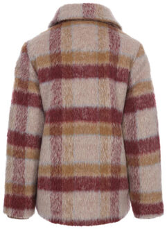 Jas ruit mantelstof voor meisjes in de kleur Veelkleurig - 98