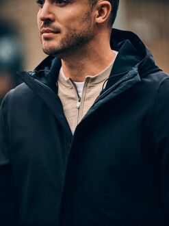 Jas Softshell Eleganto Zwart - L,M,XL,XXL