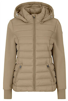 Jas sophia3 taupe Bruin - M