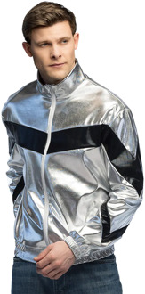 Jasje Cosmic Zilver Heren Retro Zilver - Grijs