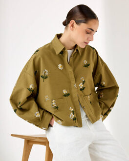 Jasje l3009 laura - maat 44 Kaki