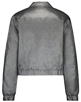 Jasje srb4654 bomber metallic grey - maat XL Grijs
