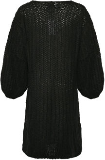 Jasmin gebreide jurk in zwart