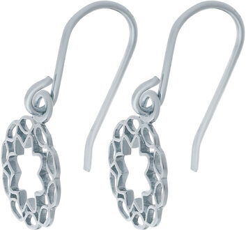 'Jasmine' Dames 925 Sterling Zilveren Dangle Oorbellen - Zilver ZO-7076