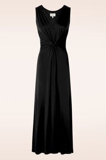 Jasmine maxi jurk in zwart