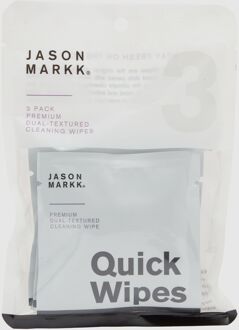 jason Markk Quick Wipes 3 Pack, White - One Size