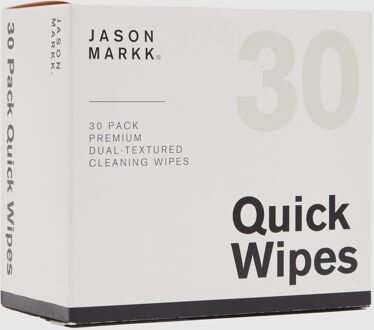 jason Markk Quick Wipes 30 Pack, White - One Size