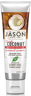 Jason PowerSmile™ Simply Coconut Whitening Tandpasta zonder Fluoride - Teeth Whitening - Coconut Cream - 119g
