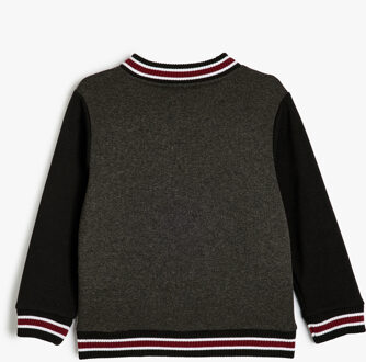 JASSEN Normaal Bomber Jasje Grijs