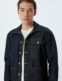 JASSEN Normaal Denim Jasje Indigoblauw