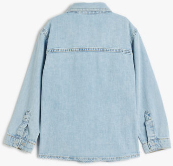 JASSEN Normaal Denim Jasje Indigoblauw