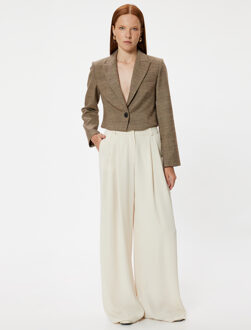 JASSEN Normaal Dubbele rij knopen Blazer Bruin