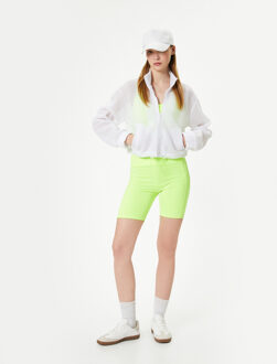 JASSEN Recht Met gaas Jasje Wit