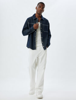 JASSEN Relax Denim Jasje Indigoblauw