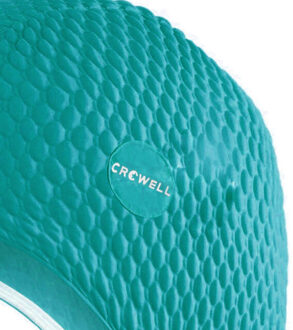 Java bubble zwemcap lang haar Blauw - One size