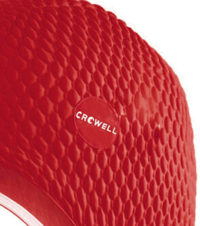 Java bubble zwemcap lang haar Rood - One size