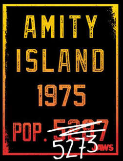 Jaws Amity Population Trui - Zwart - S