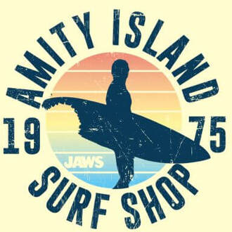 Jaws Amity Surf Shop Women's T-Shirt - Cream - XL Crème