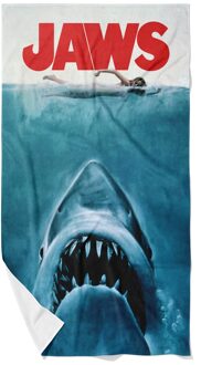 Jaws Classic Poster Beach Towel